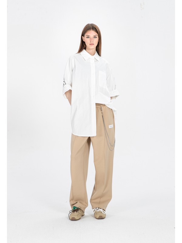 PANTALÓN DE PUNTO MWM CON CADENA