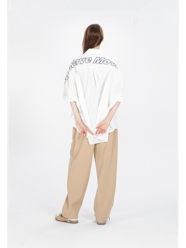 PANTALÓN DE PUNTO MWM CON CADENA