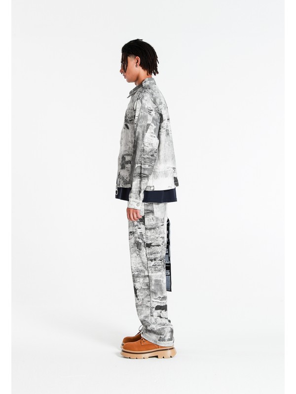 PANTALÓN VAQUERO MWM EFECTO DESGASTADO