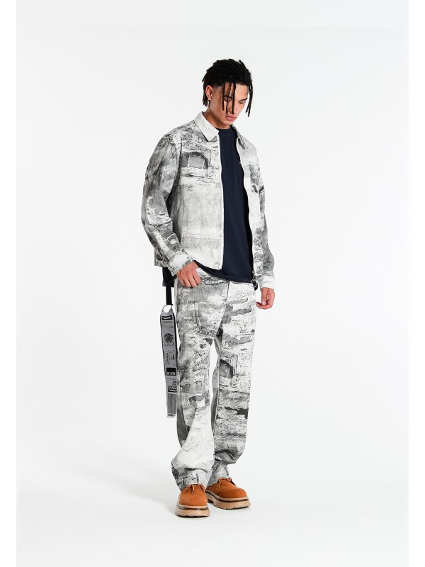 PANTALÓN VAQUERO MWM EFECTO DESGASTADO