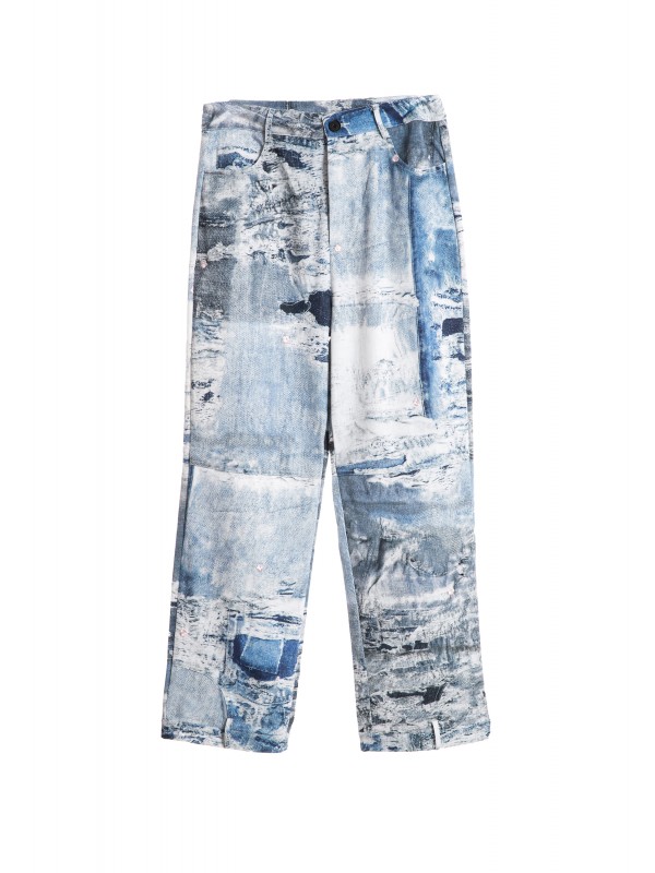 PANTALÓN VAQUERO MWM EFECTO DESGASTADO