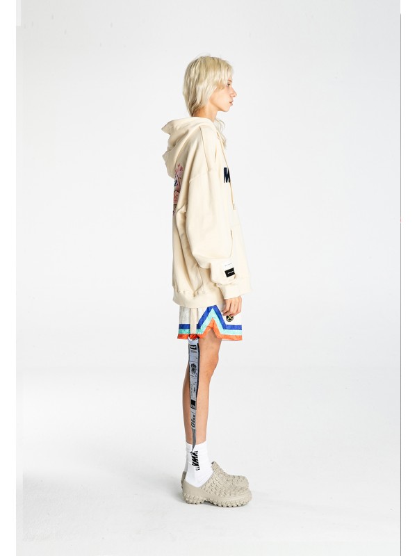 SUDADERA CON CAPUCHA MWM FLOR DE ALMENDRO