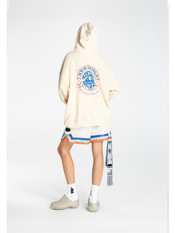 SUDADERA CON CAPUCHA MWM FLOR DE ALMENDRO