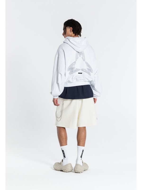 SUDADERA CON CAPUCHA LOGO MWM