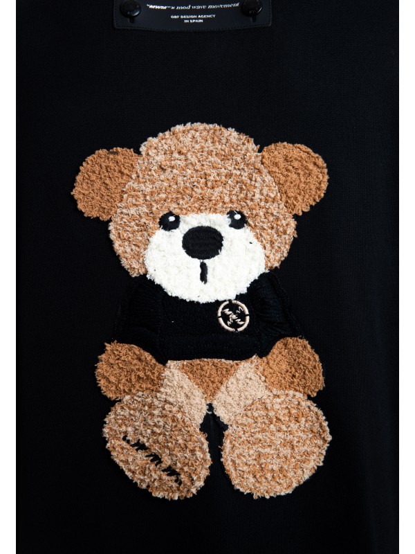 SUDADERA MWM OSO TEDDY