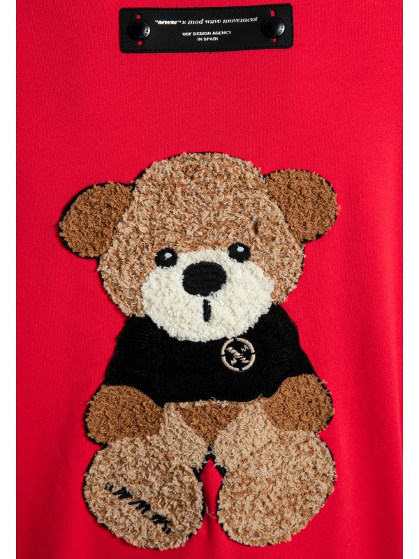 SUDADERA MWM OSO TEDDY