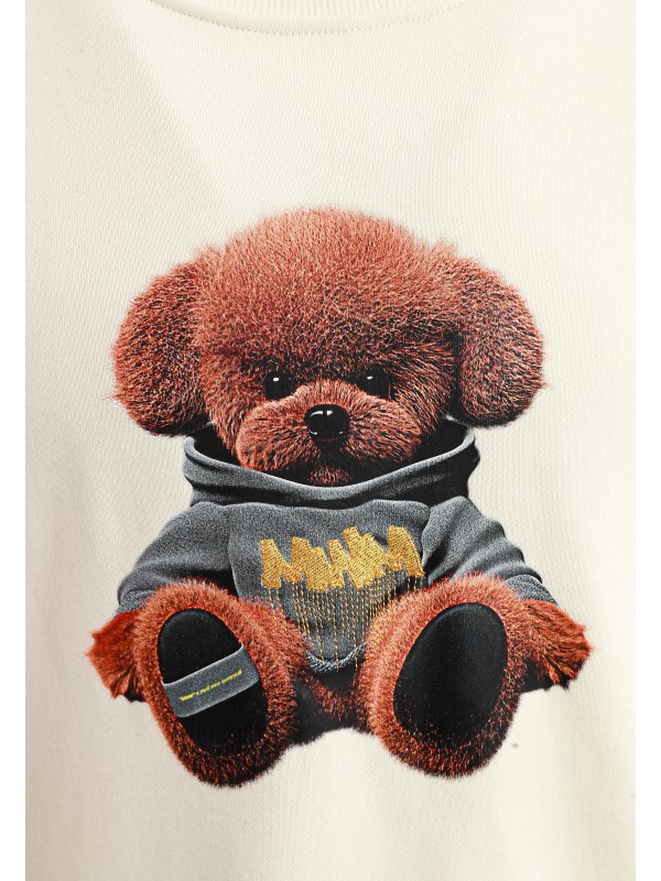 SUDADERA MWM OSO TEDDY