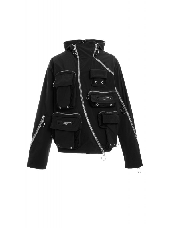 MWM ZIP DETAIL TRACK JACKET