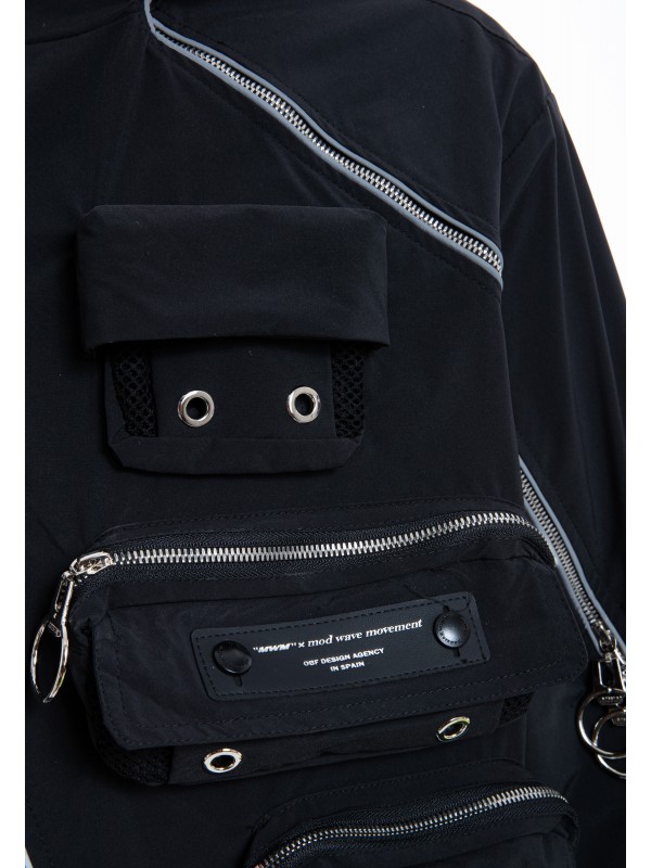 CHAQUETA DEPORTIVA MWM CON CREMALLERA