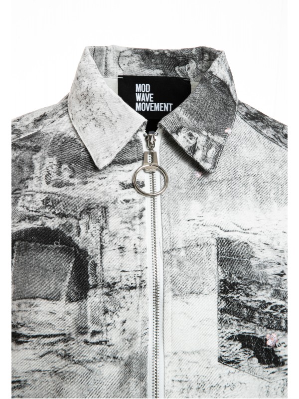 CHAQUETA VAQUERA MWM EFECTO DESGASTADO