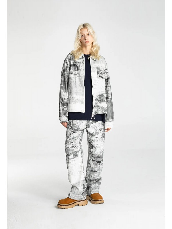 CHAQUETA VAQUERA MWM EFECTO DESGASTADO