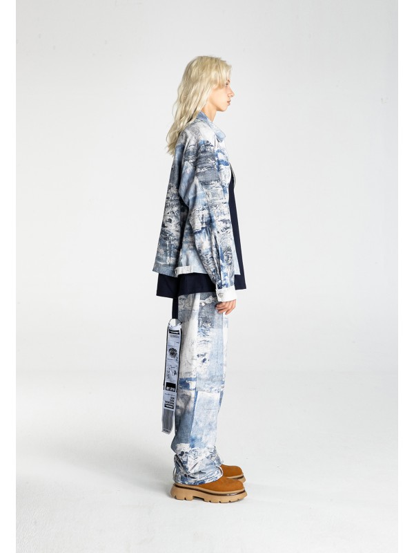 CHAQUETA VAQUERA MWM EFECTO DESGASTADO