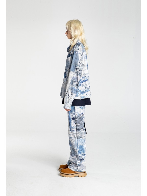 CHAQUETA VAQUERA MWM EFECTO DESGASTADO