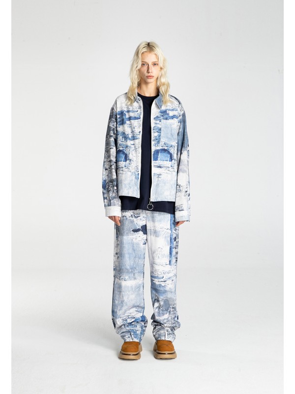 CHAQUETA VAQUERA MWM EFECTO DESGASTADO