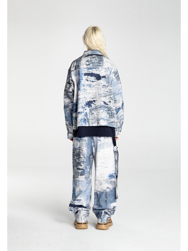 CHAQUETA VAQUERA MWM EFECTO DESGASTADO