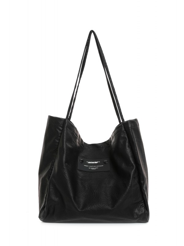 MWM FAUX LEATHER BAG (MEDIUM)