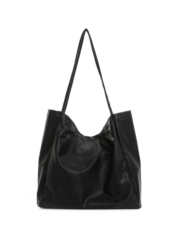 MWM FAUX LEATHER BAG (MEDIUM)