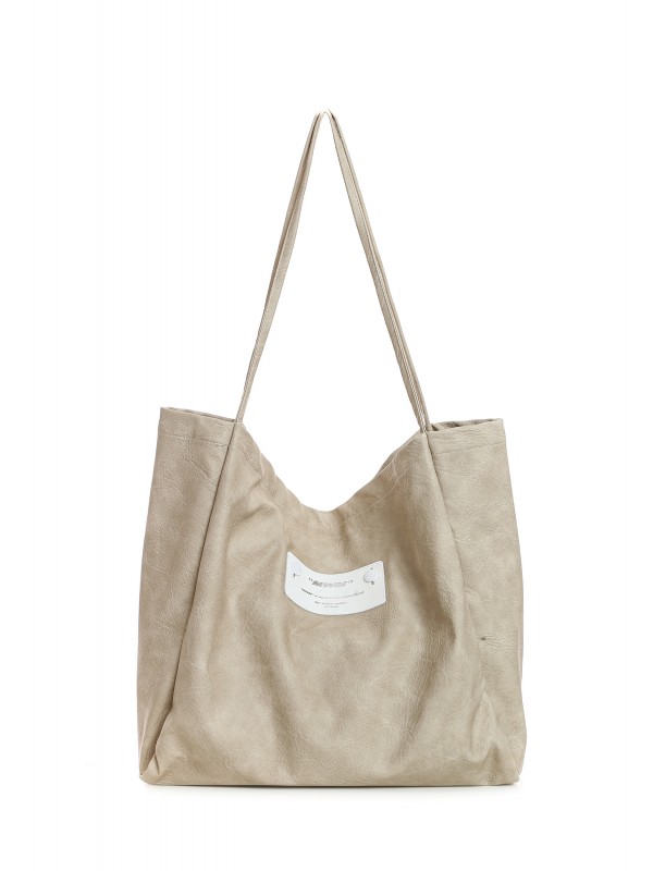 MWM FAUX LEATHER BAG (MEDIUM)