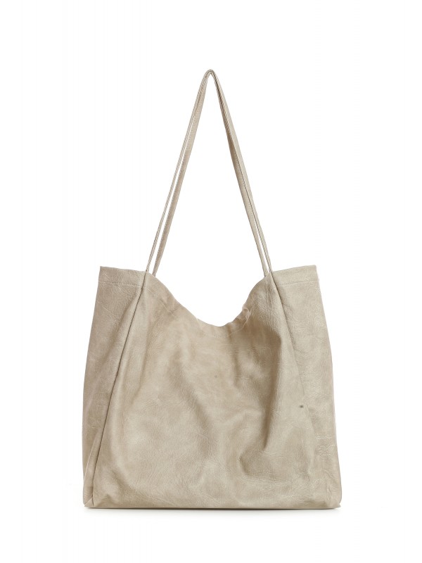 MWM FAUX LEATHER BAG (MEDIUM)