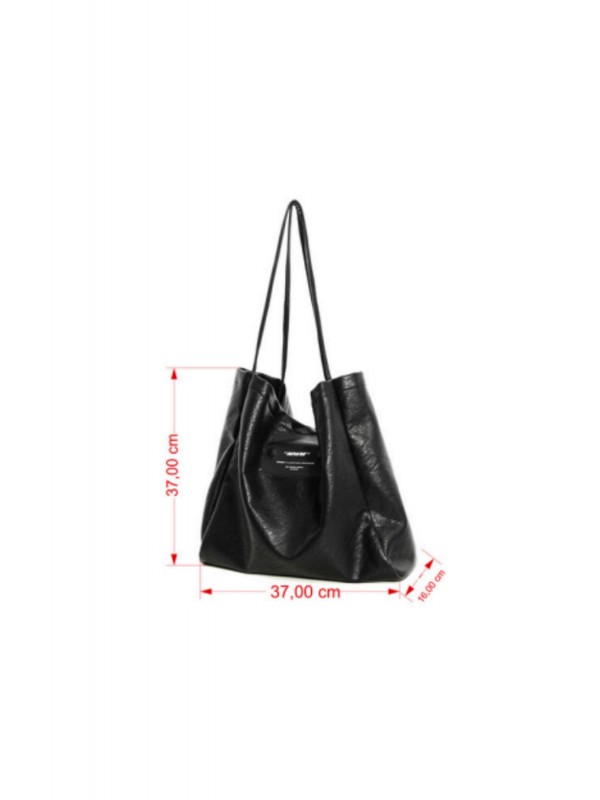 MWM FAUX LEATHER BAG (MEDIUM)