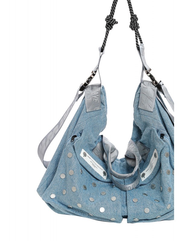 BOLSO VAQUERO MWM CON BOTONES METÁLICOS