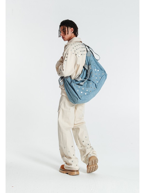 BOLSO VAQUERO MWM CON BOTONES METÁLICOS