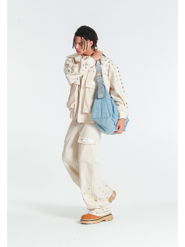 BOLSO VAQUERO MWM CON BOTONES METÁLICOS