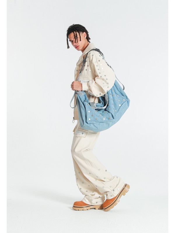 BOLSO VAQUERO MWM CON BOTONES METÁLICOS