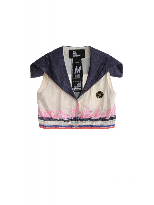MWM ALMOND BLOSSOM CROP TOP