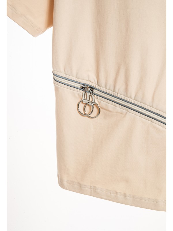 CAMISETA MWM DETALLE CREMALLERA