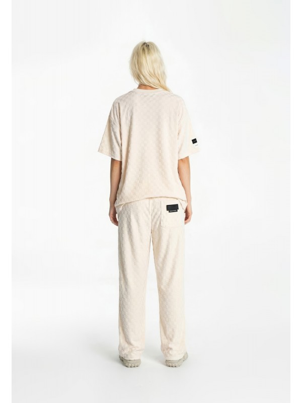 CAMISETA MWM TEJIDO SUAVE CON ESTAMPADO DE CUADROS