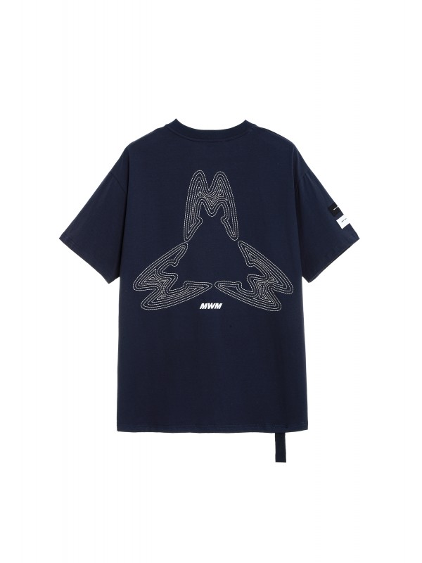 CAMISETA MWM CON LOGO TRIANGULAR