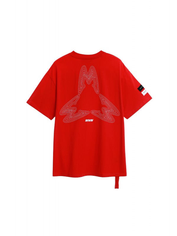 CAMISETA MWM CON LOGO TRIANGULAR