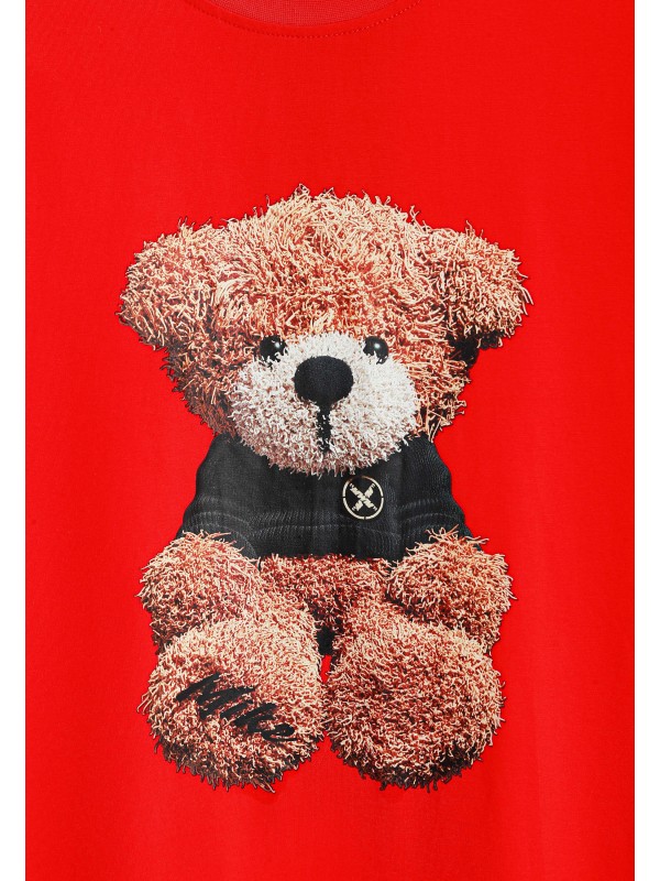 CAMISETA MWM ESTAMPADO OSO TEDDY