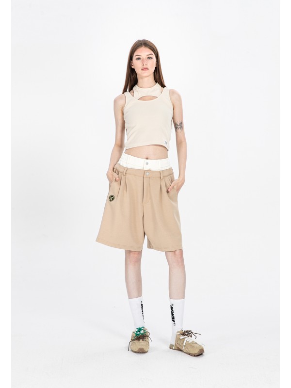 BERMUDA DOBLE CINTURA MWM