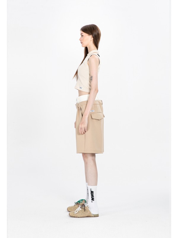 BERMUDA DOBLE CINTURA MWM