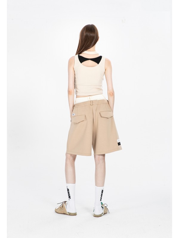 BERMUDA DOBLE CINTURA MWM