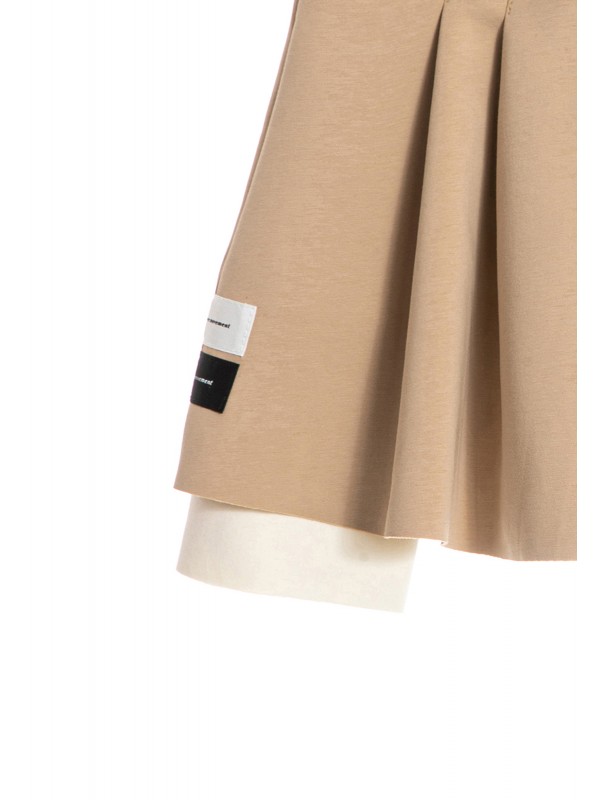 FALDA DE PUNTO MWM CON DOBLE CINTURA