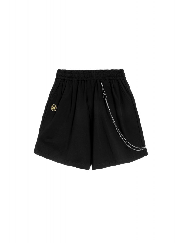 MWM CHAIN DETAIL SHORTS