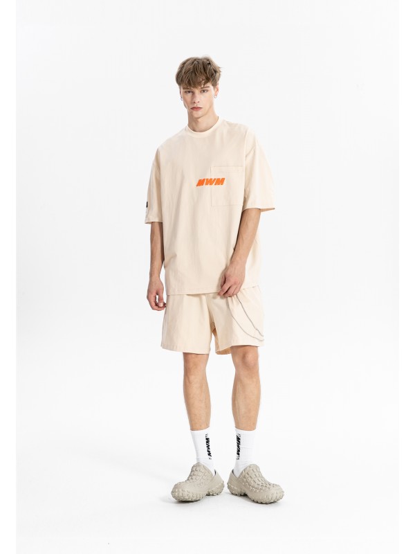 MWM CHAIN DETAIL SHORTS