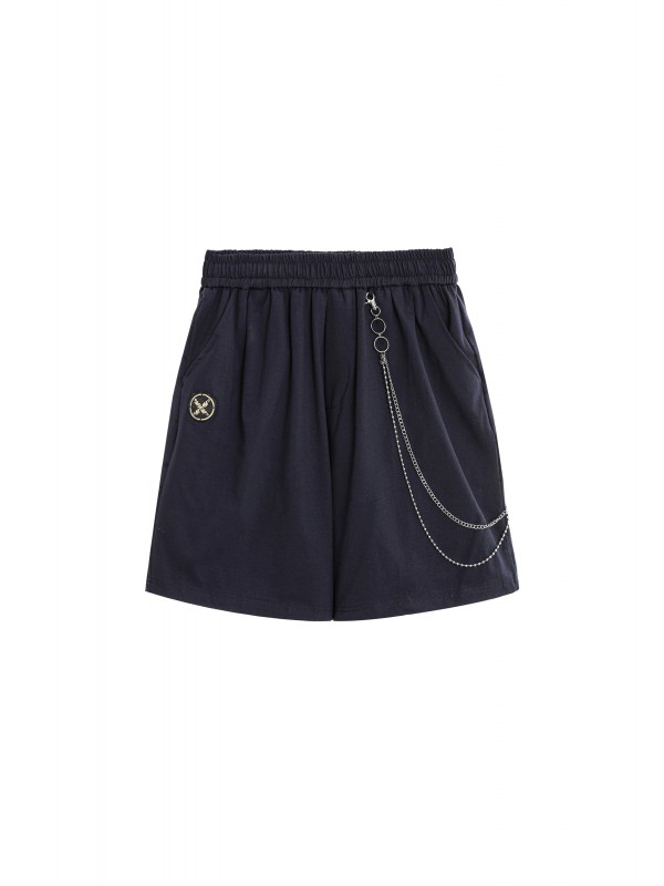 MWM CHAIN DETAIL SHORTS
