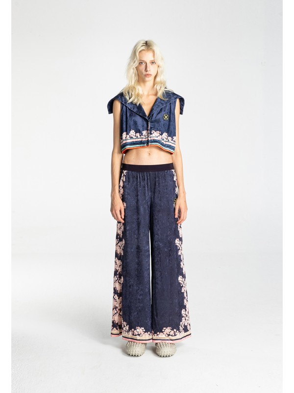 PANTALÓN PALAZZO MWM FLOR DE ALMENDRO