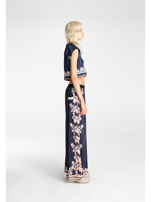 PANTALÓN PALAZZO MWM FLOR DE ALMENDRO