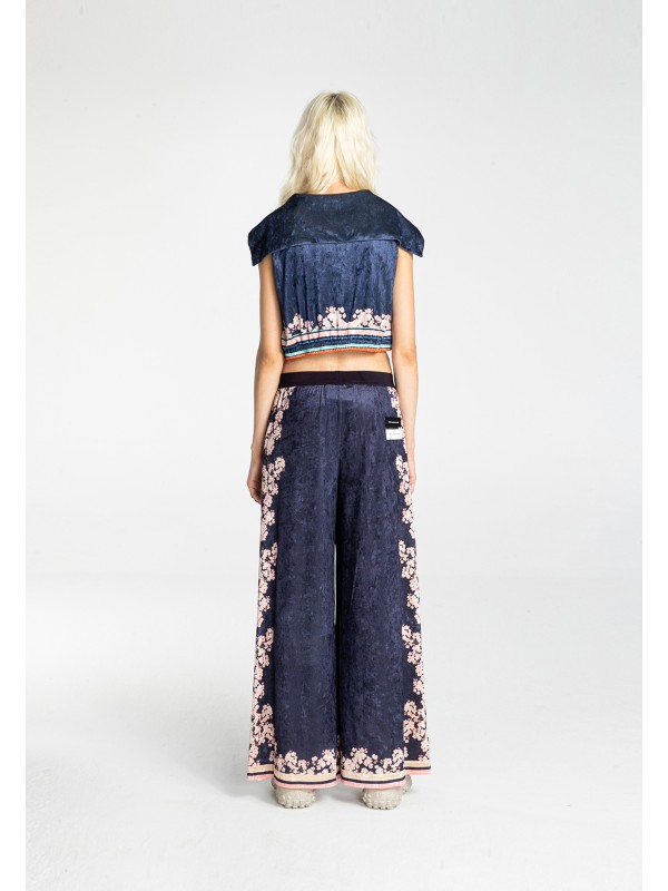 PANTALÓN PALAZZO MWM FLOR DE ALMENDRO