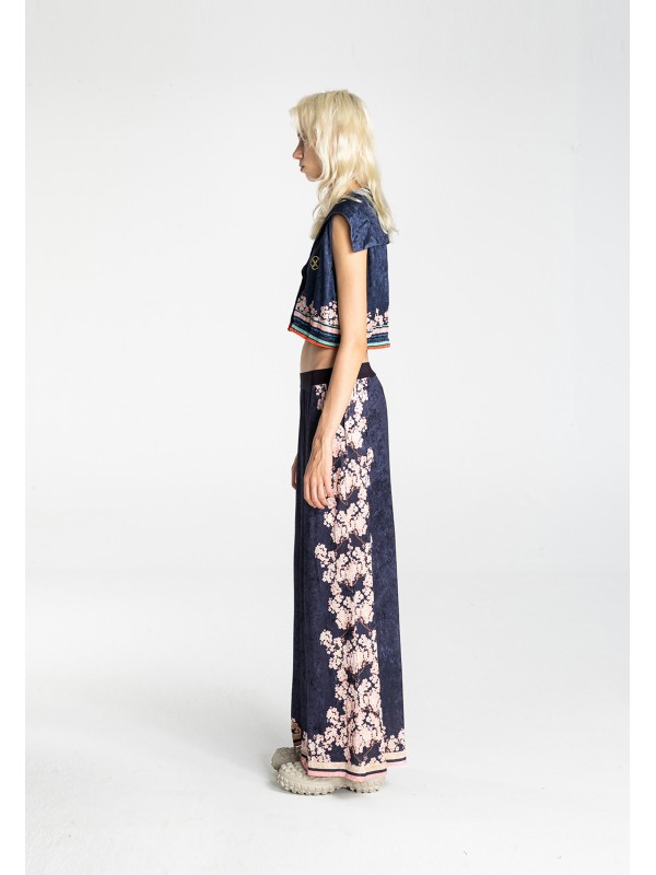 PANTALÓN PALAZZO MWM FLOR DE ALMENDRO