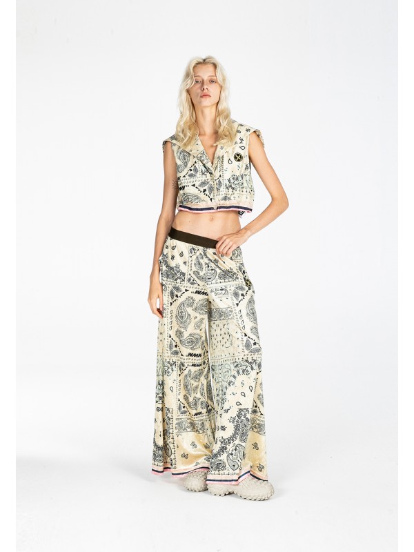 PANTALÓN PALAZZO BANDANA MWM