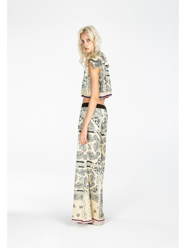 PANTALÓN PALAZZO BANDANA MWM