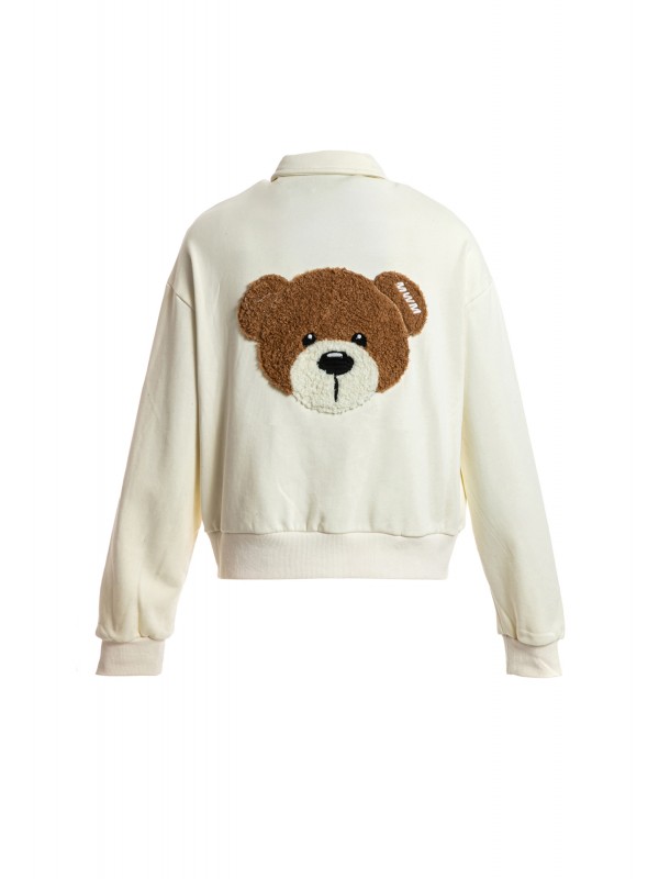 MWM TEDDY BEAR CROPPED JACKET