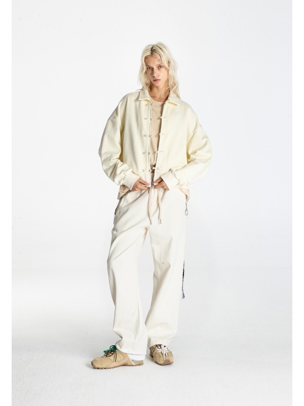 MWM TEDDY BEAR CROPPED JACKET