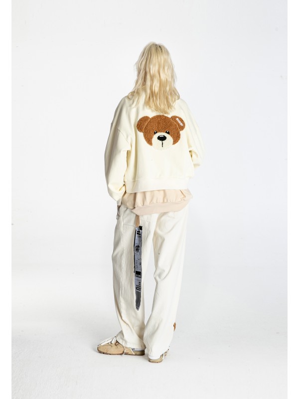 MWM TEDDY BEAR CROPPED JACKET